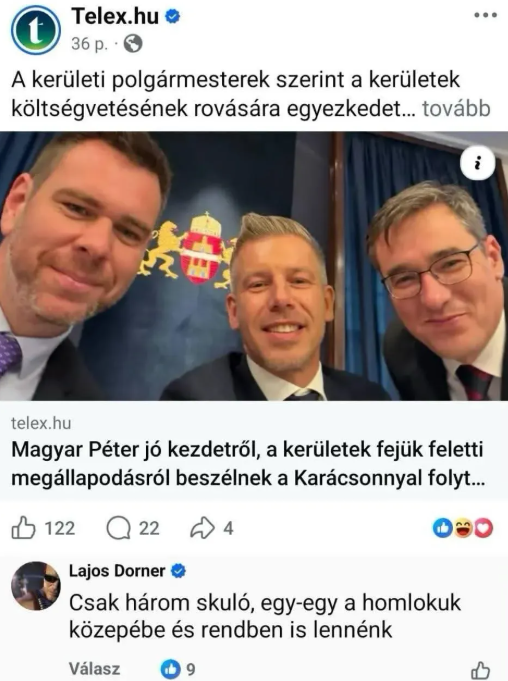 Halálos fenyegetést kapott Magyar Péter – Vitézy feljelentést tesz! Halálos fenyegetést kapott Magyar Péter – Vitézy feljelentést tesz!